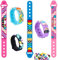 6 Stück Dots Armbänder, DIY Kinder Bauklötze Armbänder, Kreatives Basteln Armband Making Kit, Freundschaftsbänder Spielzeug für Jungen und Mädchen Teenager