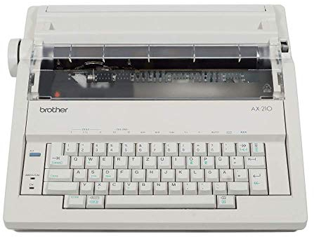 Brother AX-210 elektrische Schreibmaschine mit Korrektur