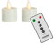 sompex 2er Set Flame LED Teelichter mit Fernbedienung