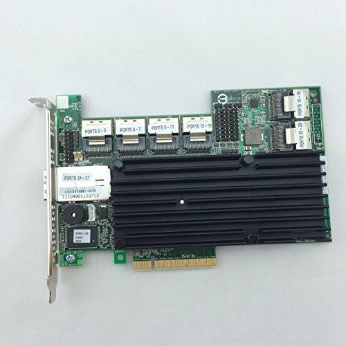tlegend instrumento® LSI MegaRAID 9280 24i4E RAID Tarjeta controladora PCI Express 2.0 SATA/SAS 6 Gb/s con 512 MB memoria interna