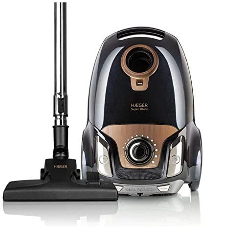 HAEGER VC-75B.039A aspiradora, 750 W, 4 Liters, Negro