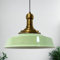 bamyum Asletl Long-Knob Hängelampe Industrial Vintage Ø41 cm, Küchenlampe Hängend Vintage, Pendelleuchte Esstisch Vintage, Hängelampe Esstisch Wohnzimmerlampe Pendelleuchte Minzgrün Metall Küchenlampe