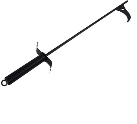 Tisonnier polyvalent pour feux de camp et poêles à bois, manche de 101,6 cm de long