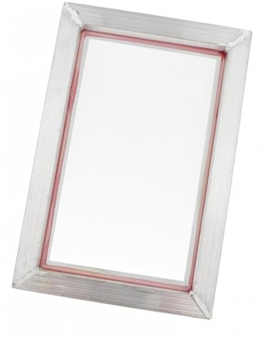 Oshhni Cadre de sérigraphie en Aluminium, Premium 120T, Multifonction Haute Performance pour la sérigraphie, 30cmx40cmx1.8cm