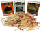 Holz Streichhölzer 300er Pack 5,5 cm lange Streichhölzer Packung 3 Boxen à 100 Stück Streichhölzer für Kamin Anzünder Ofen Barbecue Streichhölzer BBQ Kamin Familienpackung