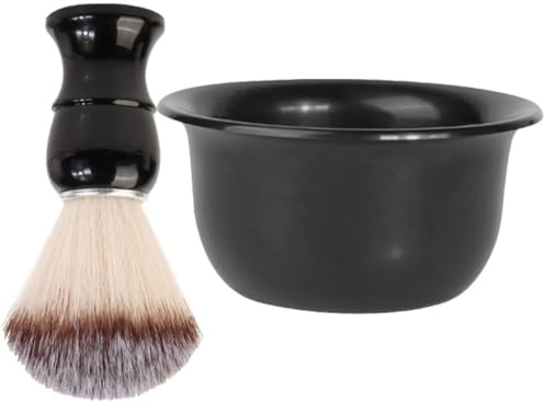 Ipetboom Barba per Uomo Pennello da Barba Strumento da Rasatura Professionale Kit Regalo per Uomo