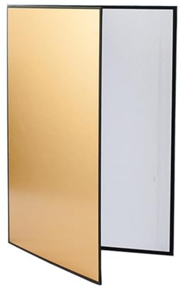 Pannello di visualizzazione riflettente ispessito un cartone fotografico pieghevole 30x42cm per piatto laici cibo sfondo riflettente espositore per