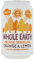 Whole Earth - Pack de 24 Bebidas Refrescantes Ecológicas de Limón y Naranja de 330 ml - Sin Azúcar Añadido y Sin Gluten - Apta para Veganos - Elaborada con Ingredientes Naturales