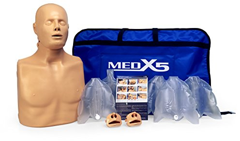 MedX5 2in1 Mannequin pour la réanimation, mannequin de formation pour la formation aux premiers secours, pour adolescents et adultes