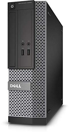 Dell Optiplex 3020 Small Form Factor (SFF) - i3-4130 3.4GHz 4th Gen CPU - 8GB RAM - 256GB Solid State Drive (SSD) - Windows 10 Pro - Home/Office PC Desktop Computer with Antivirus (Renewed)