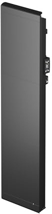 Noirot - Radiateur Électrique Radiasoft Vertical - Double Corps de Chauffe, Inertie Céramique + Façade Chauffante - Chauffage 100% Connecté - Certifié Origine France Garantie, NF - Anthracite, 1000 W