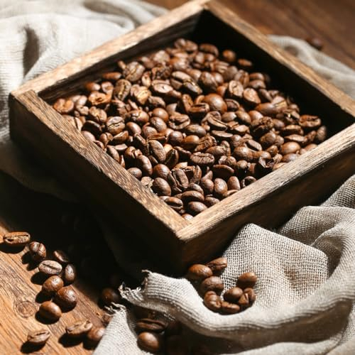 100 Pcs Kaffee Pflanzen Samen Kaffeebohnen - Kletterpflanzen Winterhart Schnellwachsend, Kaffeepflanze Samen - Coffea Arabica - Garden Bonsai-Baum, Hochbeet Balkon, Exotische Pflanzen,