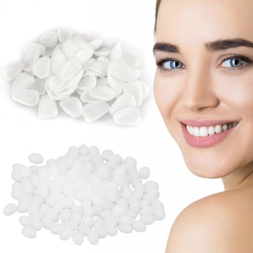 LQIOACU 50G Colla per denti et dente finto provvisorio, Kit di Riparazione Dei Denti, A