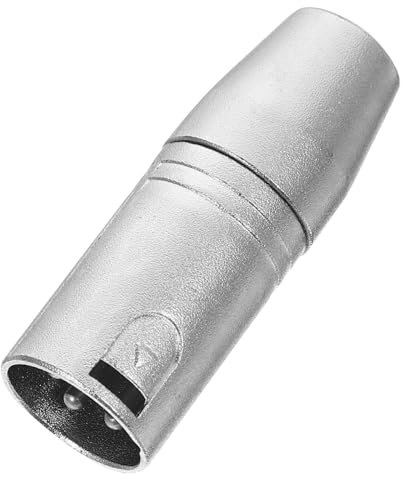 Holibanna Adaptateur XLR vers Mâle Femelle Convertisseur Audio Coupleur Plug and Play Portable