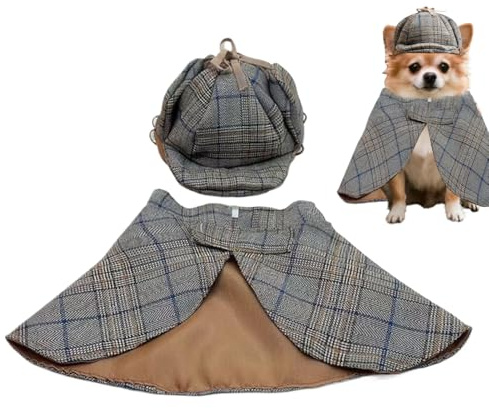 Costume per Cani | Abbigliamento Cosplay Per Festa di Halloween Per Animali,Costume Cosplay Per Animali | Per Cuccioli Gatti Taglie Medie Grandi Natale Carnevale Accessorio Per Foto