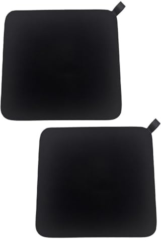 Tappetino per macchina da caffè espresso ES601 con ideale per cucina e conservazione con scivolo e cuscinetto, 1 confezione, realizzato in tessuto di gomma (2 pezzi)