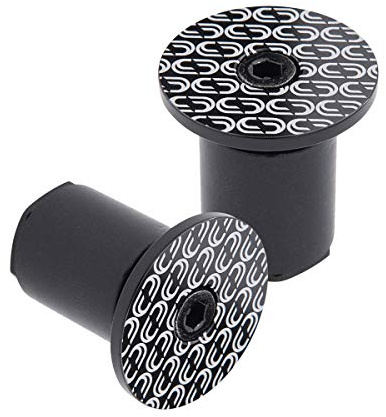 Deda Elementi Loop Bar-End Plugs, Black