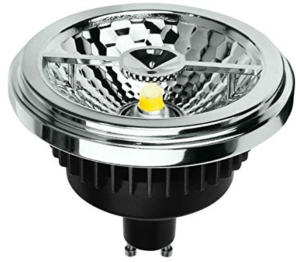 Noxion Lucent LED Spot GU10 AR111 15W 850lm 40D - 930 Varm Vit | Bästa Färgåtergivning - Dimbar - Ersättare 75W