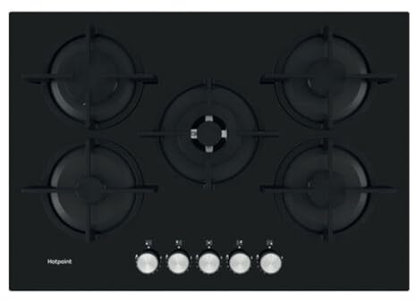 Whirlpool, Piano cottura Gas 5 bruciatori a gas. GOWL 728/NB