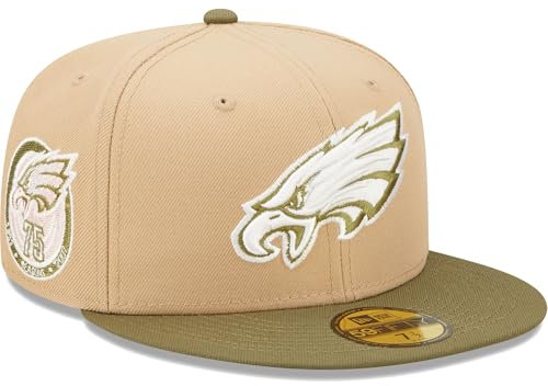 New Era 59Fifty Cap - SIDEPATCH Philadelphia Eagles - 7 7/8