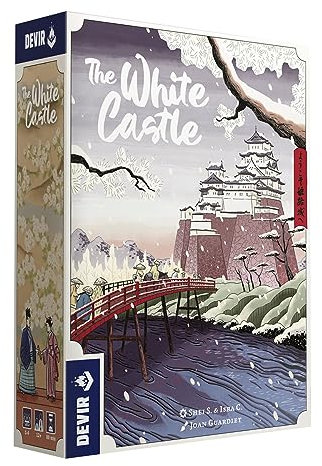 Devir - The White Castle, Juego de Mesa de Estrategia, Temática Japonesa, Juego Solitario, a Partir de +12 (BGWCML)