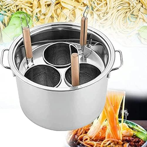 Pentola Per Cuocipasta In Acciaio Inossidabile Con Fori Con Cestello Per L'Inserto Del Filtro, Set Di Gnocchi Di Verdure Per Pasta E Spaghetti Per La Cucina Di Casa, Ristorante, Strumento Di Cottura,