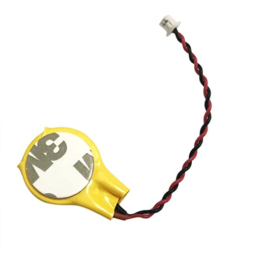 JINTAI CMOS Batería BIOS para Lenovo ThinkPad T440p 20AN 20AW T440s 20AQ 20AR L W550s 20E1 20E2 W541 20EF 20EG P50 20EN 20EQ P70 20ER 20ES T460s Coin Bios Battery CMOS CR2032 with 2 Pin Plug 3V