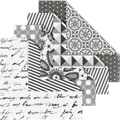 Papel de Origami, hoja 10x10 cm, 80 gr, paris, 50hojas surtidas
