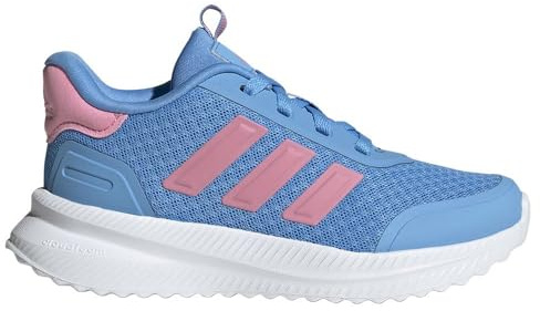 adidas Unisex Kids X_PLR Shoes Kids, Blue Burst/Bliss Pink/Cloud White, 11 UK Child
