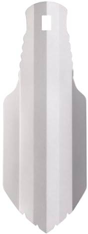 Gartenhand Schaufel, Multifunktionale Überlebenskelle mit Wellenschliff, Ultraleichte Camping Schaufel aus Reinem Titan für Rucksackreisen, Camping, Überleben