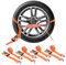 4 Stück 3000KG 3m Spanngurt für Auto Transport | Zurrgurte mit Ratsche und S Haken | 35mm 2000 daN Zurrgurte für PKW Radsicherung Trailer Reifengurt - 4er Pack 3.5 cm x 4m