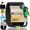 Garden Hose 50FT 15M, Durable 3-Layer Latex Water Hose with 3/4 inch and 1/2 inch Connectors, Kink-Free and Leak-Proof, 10-Function Spray Nozzle for Garden Watering, Car Washing and Cleaning