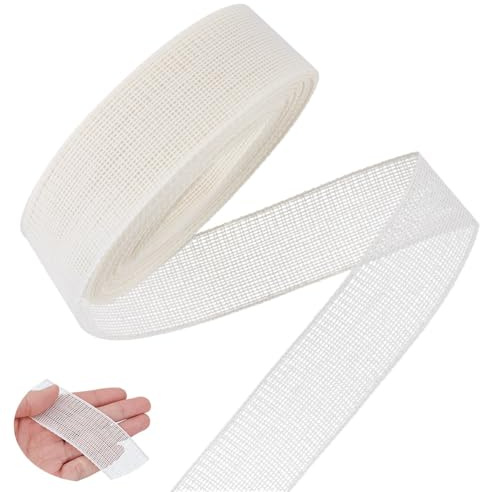 NBEADS 10 Yards Saum-Nähband, 35.5mm Gekreuzte Säume Nähwerkzeug Fischgräten-Saum-Band für DIY Handmade Craft Kleidung Kleid Rand Saum