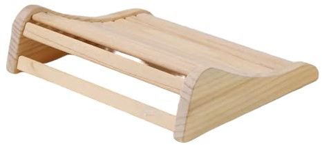 Reposacabezas de Madera – Almohada Cervical Hueca, Discos Ajustables para Cabeza óptima, reposacabezas de Sauna | Almohada, Gimnasio, habitación de Hotel, relajación Personal, meditación
