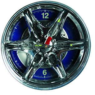 Out of the blue Wanduhr, Bunt