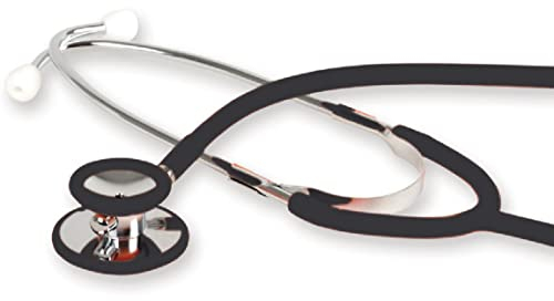 Wan 32574 Duofono Wan Stetoscopi, Latex Free, Adulti, Nero