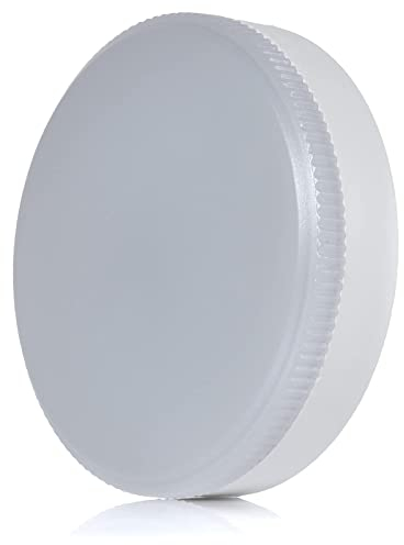 Lampadina a LED GX53, 8 W, luce bianca fredda, GX53, non dimmerabile, senza sfarfallio, ricambio per lampadine alogene da 60 W, 900 lumen, 6500 K, angolo di 120 gradi, CRI> 80, GX 53, confezione da 1