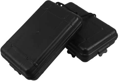 TOYANDONA Estuche Organizador de Flechas Grande para Exteriores, Caja de Almacenamiento de Puntas Anchas Resistente al Agua, Portátil de Plástico con Acolchado Interno para Tiro