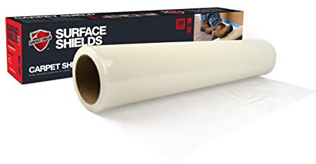 Surface Shields CS24200L Carpet Shield, 24 Inch x 200 feet, Clear