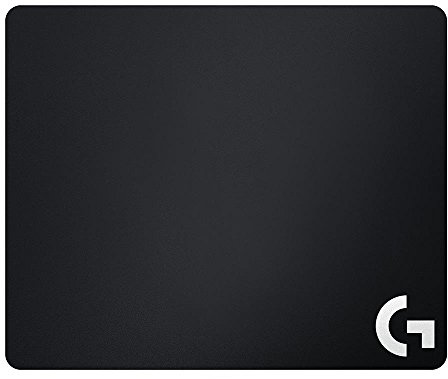 Logitech G240 Spelmusmatta av Tyg, 340 x 280 mm, 1 mm Platt Profil, Gummiunderlag