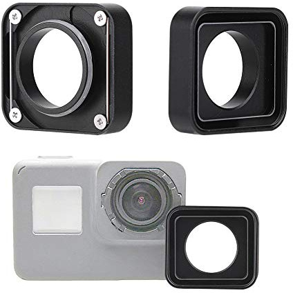 Copriobiettivo di Ricambio in Vetro con Protezione UV per Fotocamera dAzione Compatibile con Modelli Videocamera 5 6 e 7