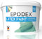 EPODEX® Latexfarbe Matt | Abriebfest Abwaschbar Strapazierfähig Geruchsarm Hohe Deckkraft | 45 Farben Polar Weiß Bunt Farbig 1-50Kg