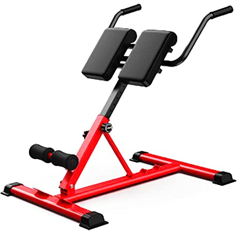 Sedia romana, pressa per gambe regolabile, panca pieghevole per esercizi di estensione posteriore per esercizi di allenamento addominale in palestra a casa