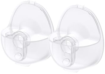 eufy Original Milchbehälter (2 Stück) für Tragbare Milchpumpe E10, BPA-Freier Wiederverwendbarer Behälter, Fasst bis zu 150ml, Geeignet für Kühl- und Gefrierschrank