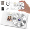 Appareil Photo Numérique 4K, 64MP Autofocus, Zoom Numérique 18X, Écran 2,8, Mode Time-Lapse et Enregistrement en Boucle, Webcam, Carte SD 32GB Incluse, Idéal pour Débutants et Adultes