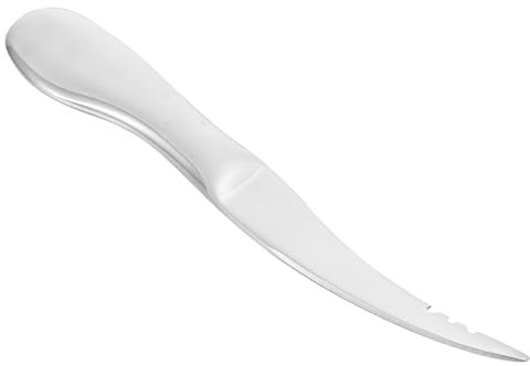 MUCKLILY 1 Pezzo Strumento per Pulizia Gamberetti Acciaio Inossidabile Sbucciatore Antiscivolo per Rimuovere Linea Dei Gamberetti Utensile per Sbucciare Facile