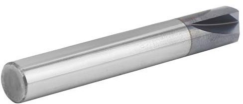 Yosoo Fresa de Extremo de Chaflán, Fresa de Extremo de Carburo de 3 Flautas para Biselado, de Chaflán CNC, de de de 3 Flautas, Broca de Enrutador de Ranura en V de 120 Grados, Broca de Grabado de