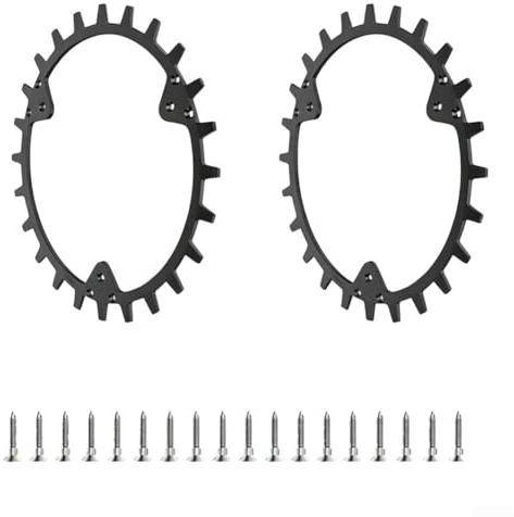 Per robot tosaerba 330 420 430 x 435 x 440 450 x 550 per ruote Awd dischi di trazione da 252 mm con chiodi e kit di aggiornamento manuale in plastica per una migliore presa su pendii e terreni