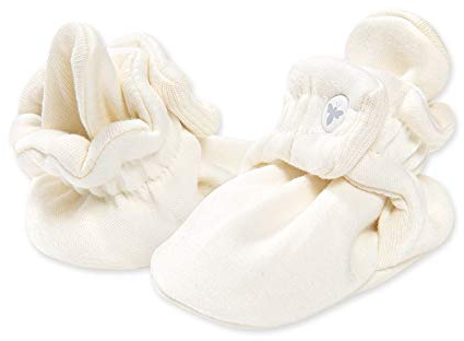 Burt's Bees Baby Unisex 100% Organic Cotton, Adjustable Booties