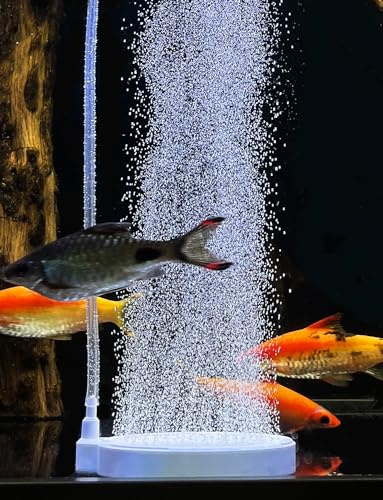 boxtech Aquarium Luftstein,Sauerstoff Stein Nano Bubble Air Stone (130 MM)